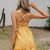 Solid Hollow Out Slip Mini DressDressesmainimage5Simplee-Solid-hollow-out-slip-dress-for-women-casual-Ruffle-bowknot-A-line-short-dresses-Summer