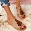 Summer Trendy Female Flat Slippers-SandalsSandalsvariantimage02021-Summer-Female-Flat-Slippers-Women-s-Fashion-Tassel-Comfortable-Shoes-Ladies-Leopard-New-Sewing-Open