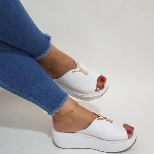 Women’s Thick Sole Comfortable Walking SlippersSandalsvariantimage0Comfort-Shoes-For-Women-Open-Toe-Beige-Heeled-Sandals-Med-2022-Women-s-Summer-Heels-Clogs