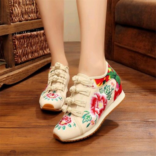 New Women’s Flower Embroidered Flat Casual Comfortable SneakersFlatsvariantimage0New-Spring-Women-s-Flower-Embroidered-Flat-Platform-Shoes-Chinese-Ladies-Casual-Comfort-Denim-Fabric-Sneakers
