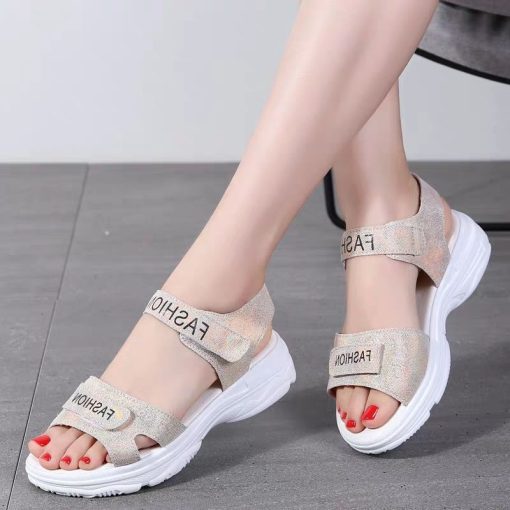 Women’s Platform Summer SandalsSandalsvariantimage12022-Women-s-Sandals-4cm-Heels-Black-Wedges-Sandals-For-Women-Platform-Sandals-Summer-Shoes-Chaussures