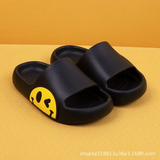 Children’s Slippers With Lovely Smiling FaceKidsvariantimage1Children-s-Slippers-Summer-Lovely-Smiling-Face-Boys-and-Girls-Home-Baby-2021-EVA-Cool-Slippers