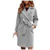 Hot Sale Winter Elegant Lapel Long Woolen CoatTopsvariantimage1Winter-Woolen-Coat-Elegant-Lapel-Long-Woolen-Coat-Bathrobe-Bandage-Urban-Business-Women-s-Clothing-Long