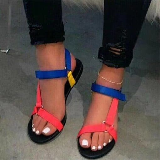 Women’s Leopard Gladiator SandalsSandalsvariantimage1Women-s-Sandals-Fashion-Open-Toe-Soft-Sole-Sports-Sandals-2022-Summer-New-Beach-Platform-Shoes