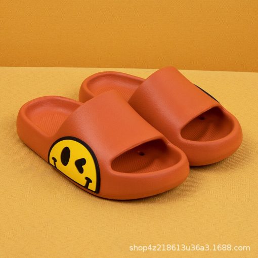 Children’s Slippers With Lovely Smiling FaceKidsvariantimage2Children-s-Slippers-Summer-Lovely-Smiling-Face-Boys-and-Girls-Home-Baby-2021-EVA-Cool-Slippers