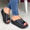 Women’s Thick Sole Comfortable Walking SlippersSandalsvariantimage2Comfort-Shoes-For-Women-Open-Toe-Beige-Heeled-Sandals-Med-2022-Women-s-Summer-Heels-Clogs
