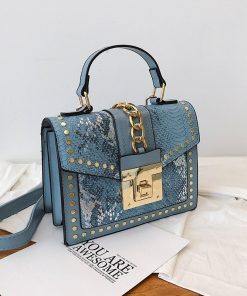 So Exclusive High Quality HandbagsHandbagsvariantimage2Elegant-Sequins-ladies-handbag-small-2022-new-rivet-Women-s-Shoulder-Bag-High-quality-PU-Leather