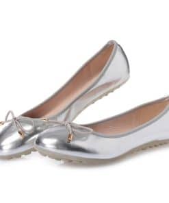 Women’s Shallow Mouth Flat Ballet ShoesFlatsvariantimage2YAERNI-Women-Ballerinas-Flats-shoes-Bowtie-Shallow-Mouth-Slip-On-Women-Flats-Ladies-Casual-Flat-Shoes