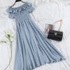 Summer Tube Top Off Shoulder Sexy Dress ChiffonDressesvariantimage32019-Summer-Tube-Top-Sexy-Dress-Women-Off-Shoulder-Summer-Chiffon-Beach-Midi-Dress-Casual-Ladies