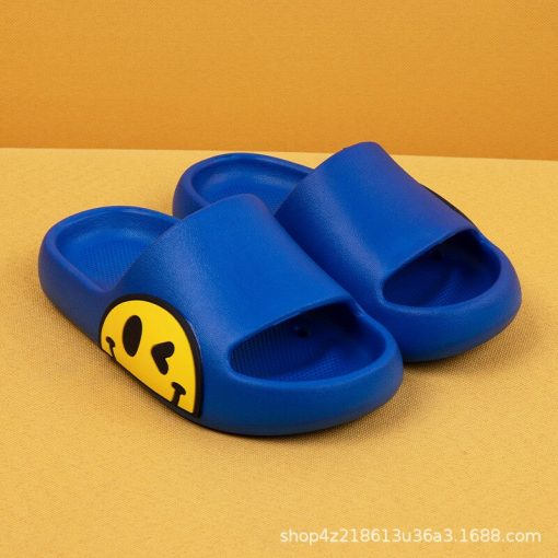 Children’s Slippers With Lovely Smiling FaceKidsvariantimage3Children-s-Slippers-Summer-Lovely-Smiling-Face-Boys-and-Girls-Home-Baby-2021-EVA-Cool-Slippers