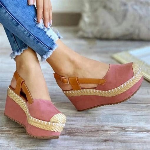 Fashion Women’s Summer Adorable SandalsSandalsvariantimage3Fashion-Womens-Shoes-2022-Bohemian-Sandals-Summer-Heels-Espadrilles-Platform-Clogs-Wedge-Suit-Female-Beige-Large