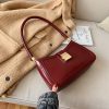 Solid Color PU Leather Shoulder BagsHandbagsvariantimage3LEFTSIDE-Solid-Color-PU-Leather-Shoulder-Bags-For-Women-2022-hit-Lock-Handbags-Small-Travel-Hand