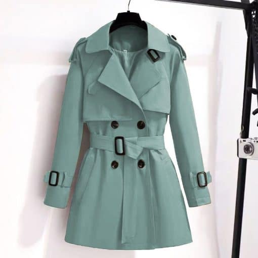 New Autumn Winter Elegant Women’s Double Breasted Trench CoatsTopsvariantimage3New-Autumn-Winter-Elegant-Women-Double-Breasted-Solid-Trench-Coat-Vintage-Turn-Down-Collar-Loose-Trench