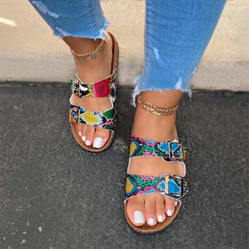 Fashion Women Slippers Slides Clear Transparent Sandals – Miggon