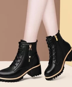 British Wind Genuine Leather Thick Fur BootsBootsWomen-Shoes-Boots-Ankle-2021-Autumn-British-Wind-Genuine-Leather-Thick-With-Fur-Ladies-Short-Boots.jpg_Q90.jpg_