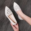 Mid Heel Casual PU Leather ShoesSandalsadss
