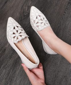 Mid Heel Casual PU Leather ShoesSandalsadss