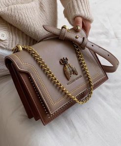 New Trendy PU Leather Shoulder Tote HandbagsHandbagsmainimage0Ladies-Chain-Handbag-Brand-Designer-Cartoon-Decorative-Shoulder-Bag-PU-Leather-Tote-Bags-Crossbody-Bags-for