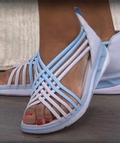Casual Summer Soft Comfortable SandalsSandalsmainimage0Women-Sandals-2022-Summer-Sandals-Casual-Wedges-Shoes-For-Women-Soft-Heels-Chaussure-Femme-Mix-Color