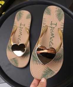 Love Heart-shape Women’s Flip-Flops SlippersSandalsmainimage0Women-Slippers-Beach-Flip-Flops-Love-Heart-shape-Women-s-Sandals-Non-Slip-Female-Summer-Shoes