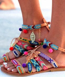 Bohemian Gladiator Leather Flat SandalsSandalsmainimage0Women-s-Sandals-Summer-Shoes-Bohemian-Gladiator-Leather-Sandals-Flats-Summer-Shoes-Woman-Beach-Sandals-For