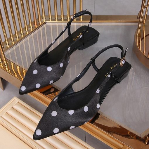 Women’s Polka Dot Fashion Pumps SandalsSandalsmainimage12022-Womans-Casual-Sandals-Summer-Woman-Pumps-Women-office-High-Heels-Womens-Party-Heels-Ladies-Dress