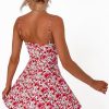 Sleeveless Spaghetti Strap Vacation SundressDressesmainimage1Women-Clothing-Dresses-2022-Sundress-Sleeveless-Spaghetti-Strap-Vacation-Beach-Mini-Dress-Vintage-Floral-Print-Summer