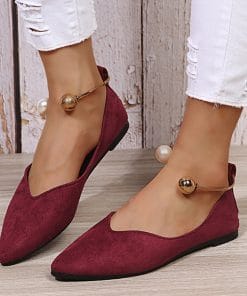 Women’s Mom Casual Breathable LoafersFlatsmainimage22022-New-Tennis-Female-Fashion-Women-s-Casual-Single-Shoes-Breathable-Slip-on-Flat-Round-Toe