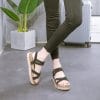 Women’s Flat Gladiator SandalsSandalsmainimage2Suede-Casual-Flat-Sandals-Women-Summer-Shoes-Women-Concise-Peep-Toe-Slip-On-Buckle-Strap-Sandals