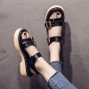 Women’s Summer Adorable Leather Gladiator SandalsSandalsmainimage3Female-Sandal-Espadrilles-Platform-2021-Summer-Clogs-With-Heel-Clear-Shoes-Med-All-Match-Womens-Wedges