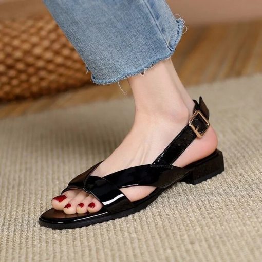 Luxury Elegant Ladies Plus Size Gladiator Sandals – Miggon