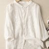 Women’s Cotton Linen Casual ShirtsTopsmainimage3Women-Cotton-Linen-Casual-Shirts-New-Arrival-2022-Summer-Vintage-Floral-Embroidery-Loose-Comfortable-Female-Tops