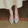 Summer Women’s Flat Pointed Toe Rivet Buckle SandalsSandalsmainimage42021-Summer-Women-Flats-Pointed-Toe-Sandals-Rivets-Buckle-Strap-Ladies-Shoes-Patent-Leather-Designer-Shoes