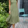 Summer Pleated A-Line Casual DressDressesmainimage42022-Summer-Pleated-Dress-Women-Long-Party-Dress-Ladies-Flying-Sleeve-Fashion-Casual-A-Line-Dress