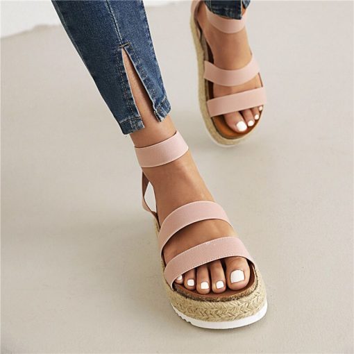 Spring Summer Casual Platform SandalsSandalsmainimage4FEDONAS-Concise-Women-Sandals-2022-Spring-Summer-Casual-Platforms-High-Heels-Women-Pumps-Office-Lady-Brand