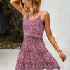 Casual Ruffle Beach Mini Dress Women’s SundressDressesmainimage4Ladies-Vintage-Dot-Print-Boho-Sexy-Short-Summer-Dress-Women-Casual-Ruffles-Beach-Mini-Dress-Women