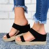 Women’s Wedge Breathable Summer Fashion SlippersSandalsmainimage4Snake-patterned-Wedges-Slippers-Women-Woven-Edge-Platform-Sandals-Ladies-2022-Summer-Plus-Size-43-Increase