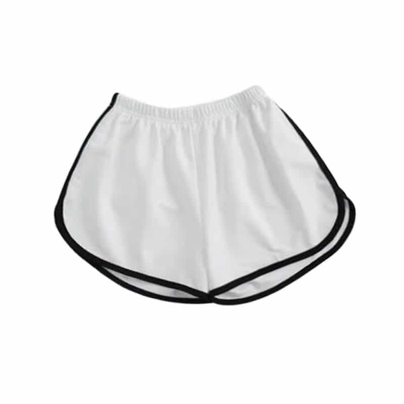 Women’s Striped Solid Sport Shorts – Miggon