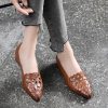 Mid Heel Casual PU Leather ShoesSandalssds