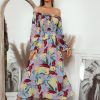 Women’s Casual All Match Chic Printed DressDressesvariantimage02022-New-Summer-One-Shoulder-Temperament-Long-Sleeve-Floral-Dress-Women-s-Casual-All-Match-Chic