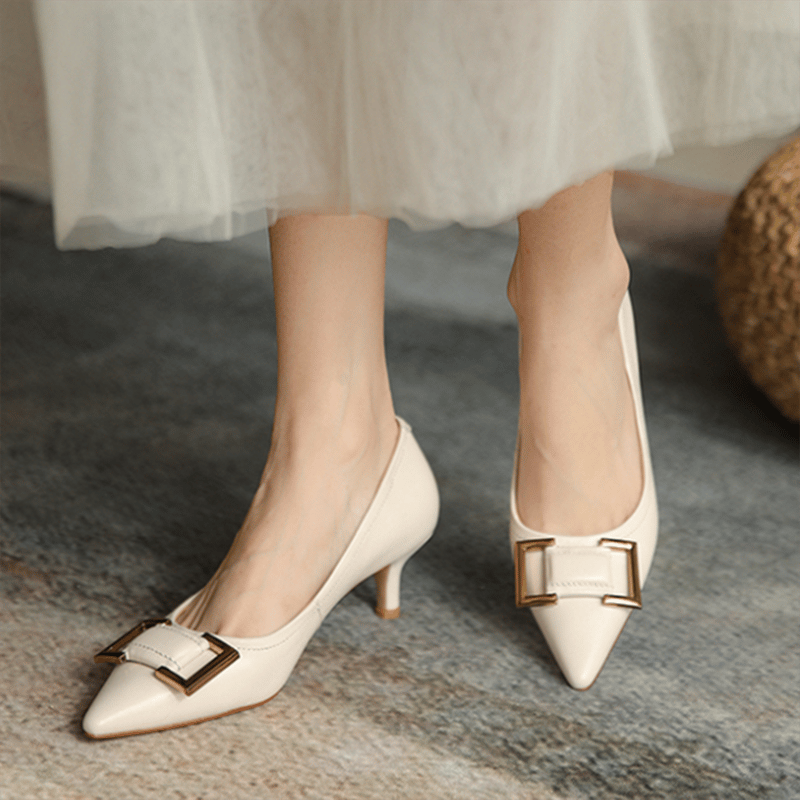 Office Lady Pointed Toe Pumps – Miggon