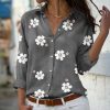Fashion Turn-down Collar Floral Print ShirtsTopsvariantimage0Floral-Print-Women-Shirts-And-Blouses-2022-Spring-Fashion-Turn-down-Collar-Long-Sleeve-Office-Lady