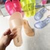 Women’s Candy Color Jelly Transparent SlippersSandalsvariantimage0Women-Jelly-Slippers-Summer-Candy-Colors-Transparent-Casual-Slides-Women-s-Fashion-Slip-On-Flat-Beach