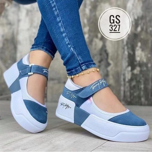 Round Toe Platform Women’s Vulcanize ShoesFlatsvariantimage12022-Round-Toe-Platform-Women-s-Vulcanize-Shoes-Solid-Low-Top-Lady-Casual-Viscose-Shoes-with