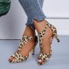 Women’s Elegant Medium Heel High SandalsSandalsvariantimage1Heels-Shoes-For-Women-Elegant-Medium-Heel-High-Sandals-Summer-2022-Spring-Zebra-Leopardprint-Pumps-Ankle