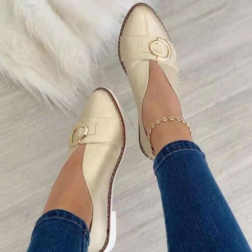 Women’s New Soft Flat LoafersFlatsvariantimage1Shoes-Women-Designer-Plus-Size-Pointed-Toe-Shallow-Sandals-Autumn-2022-New-Soft-Flats-Loafers-Fashion