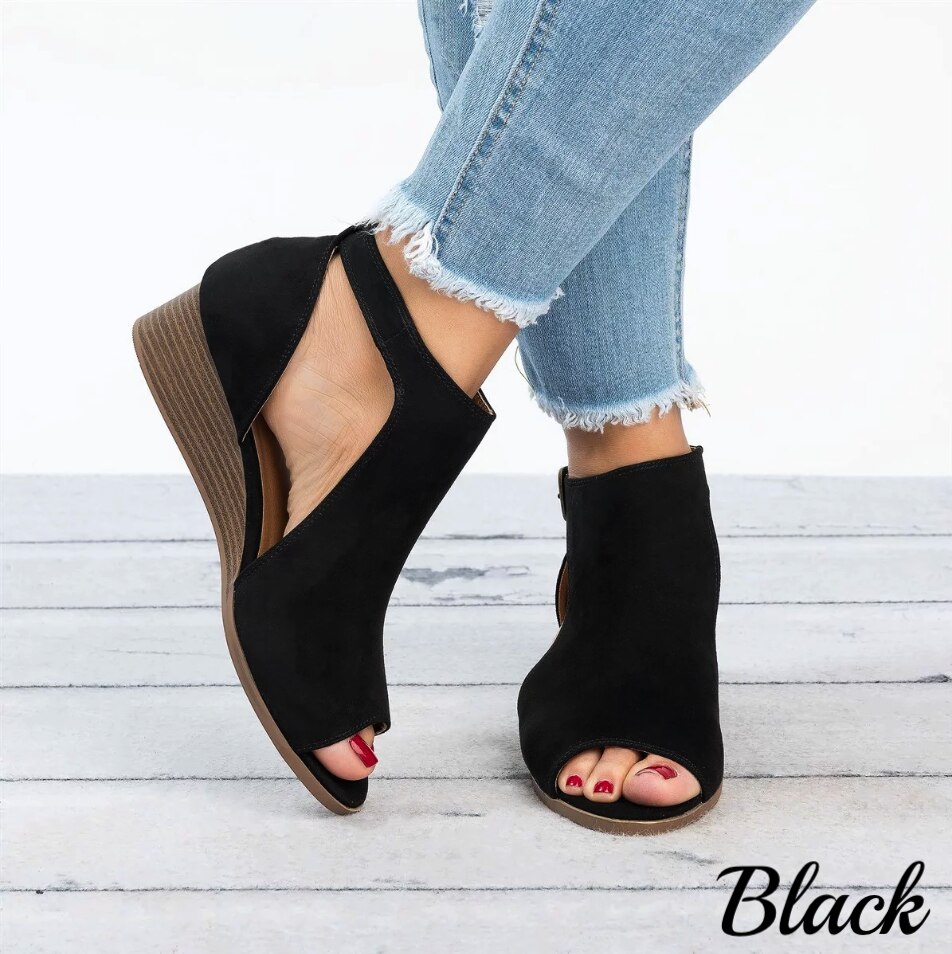 Women’s Platform Flat Sandals – Miggon