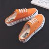 Women’s Candy Color Half SneakersFlatsvariantimage1Women-Half-Slippers-Girls-Canvas-Shoes-Semi-slipper-Candy-Color-Orange-Shoes-Casual-Leisure-Skateboard-Shoes