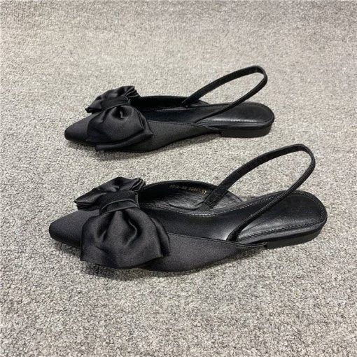 Women’s Summer Pointed Toe Butterfly SandalsSandalsvariantimage22022-New-Sandals-Women-Summer-Sandals-Pointed-Bow-One-Word-Flip-Flops-Flat-Bottom-Retro-Breathable