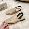 Rear Elastic Belt Comfortable Flat SlippersFlatsvariantimage2Rear-elastic-belt-half-slippers-women-summer-wear-Muller-shoes-2022-new-flat-sandals
